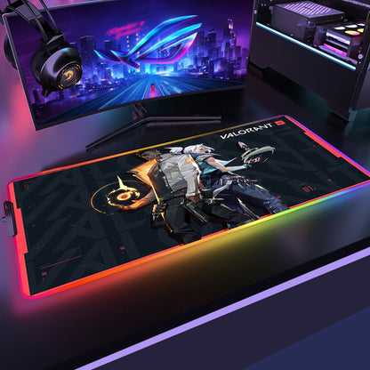 Valorant RGB Lighting Gaming Mouse Pads - 20 Variants