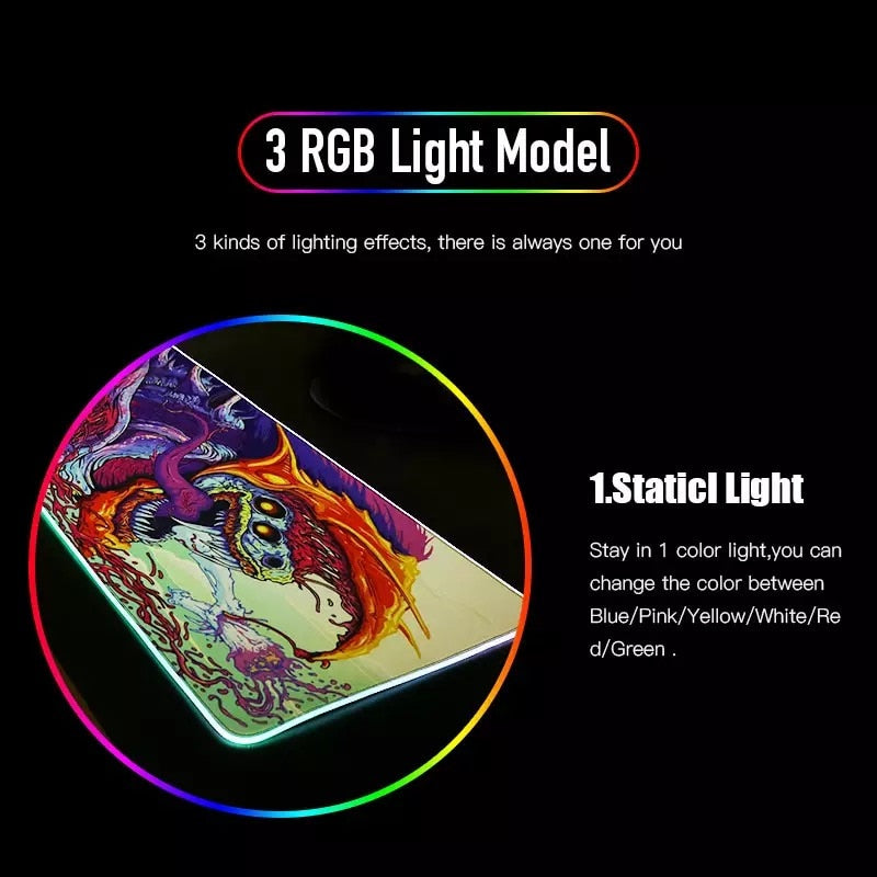 Jinx RGB-Lighting Mousepads