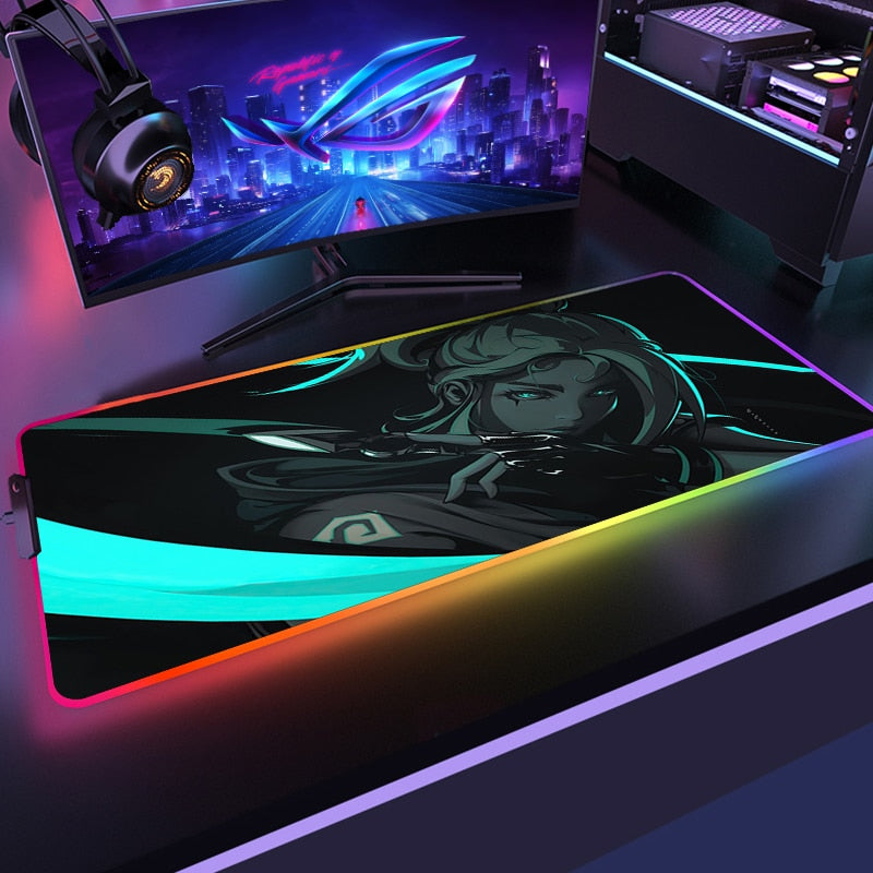 Valorant RGB Lighting Gaming Mouse Pads - 20 Variants