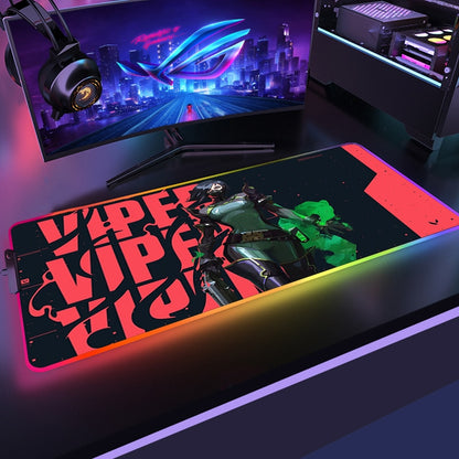 Valorant RGB Lighting Gaming Mouse Pads - 20 Variants