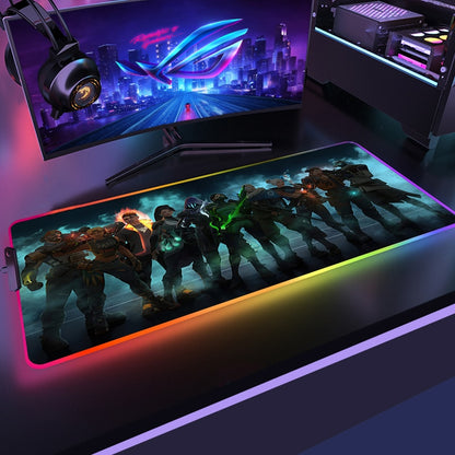 Valorant RGB Lighting Gaming Mouse Pads - 20 Variants