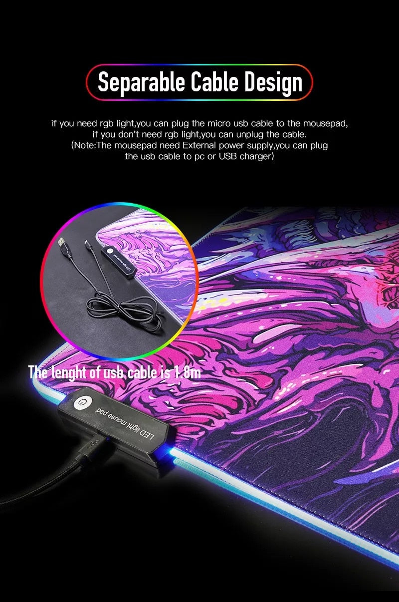 Jinx RGB-Lighting Mousepads