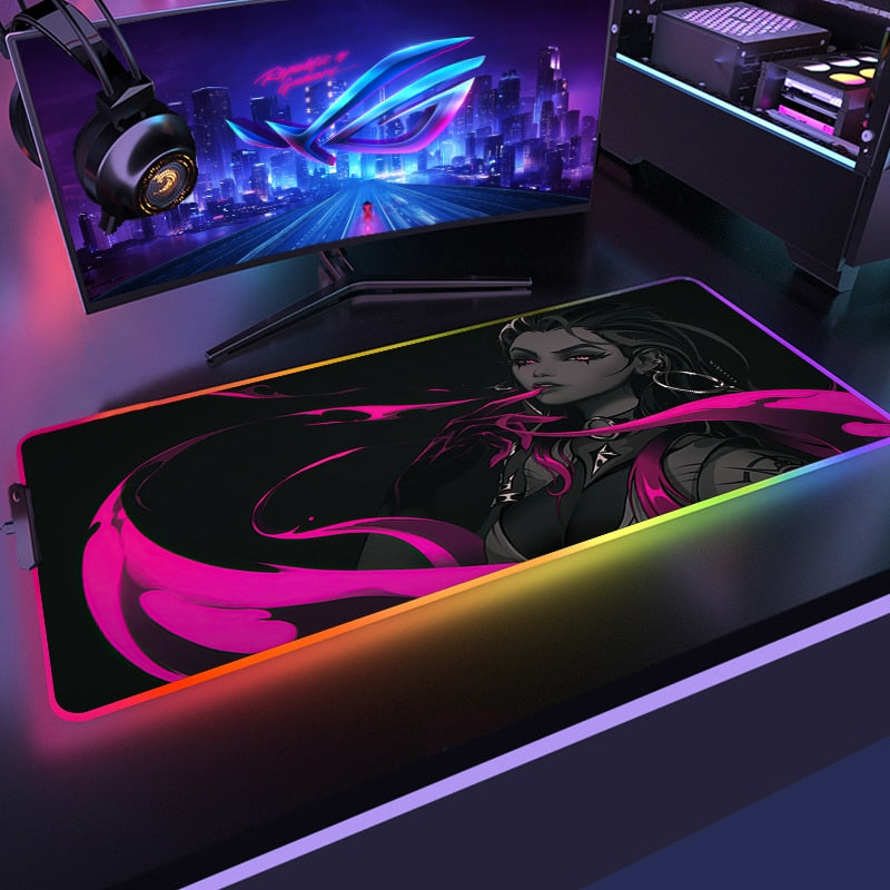 Valorant RGB Lighting Gaming Mouse Pads - 20 Variants