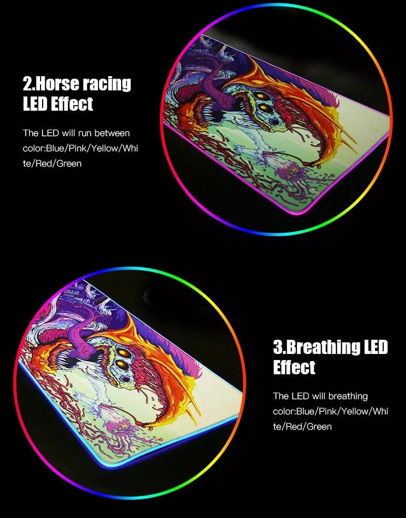 Jinx RGB-Lighting Mousepads