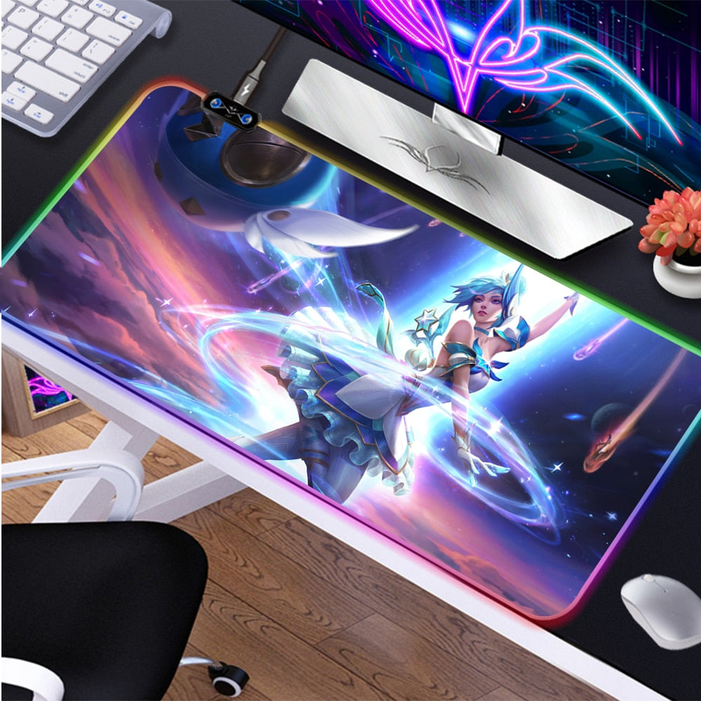 Star Guardian RGB-Lighting Mousepads