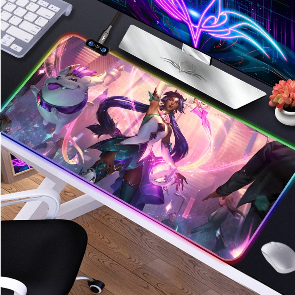 Star Guardian RGB-Lighting Mousepads