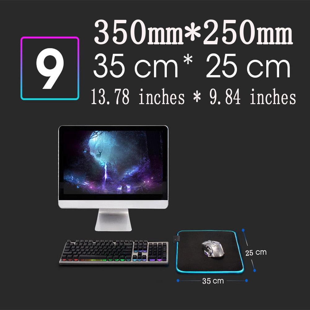 Call of Duty RGB-Lighting Mousepads - 15 Designs