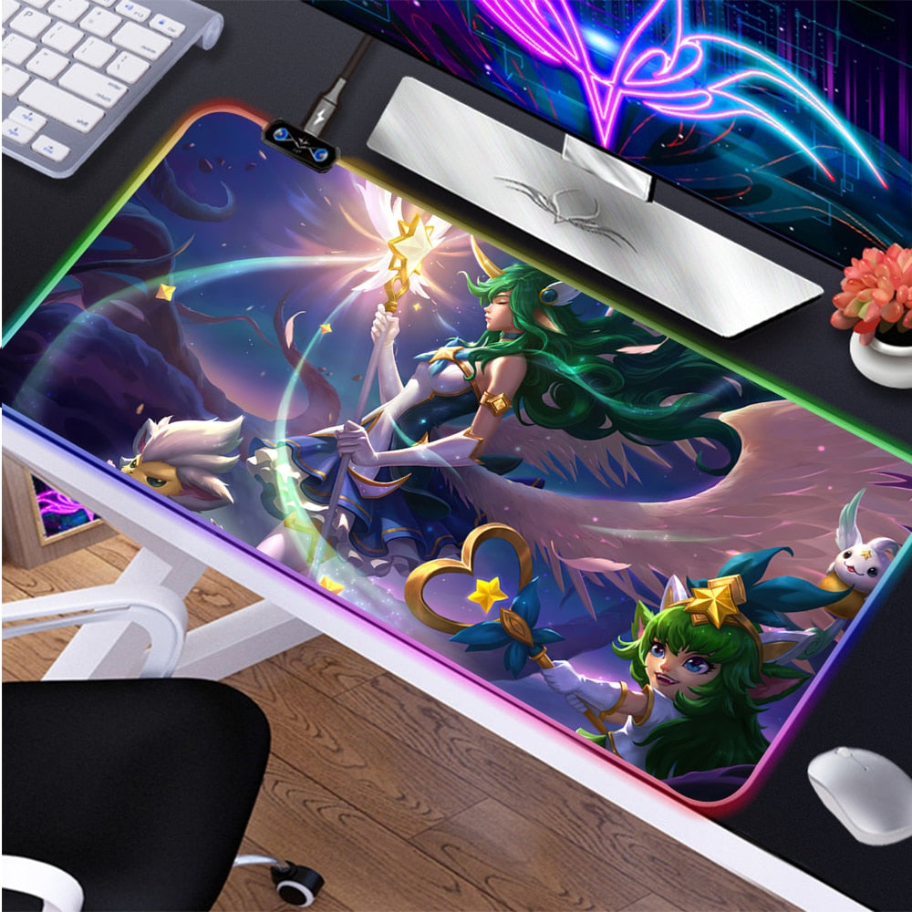 Star Guardian RGB-Lighting Mousepads