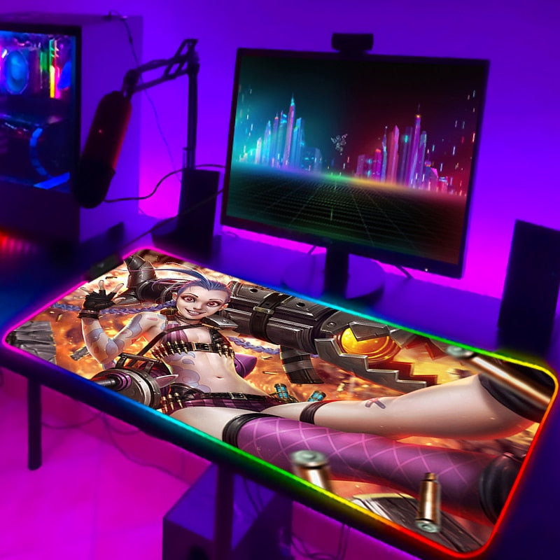 Jinx RGB-Lighting Mousepads