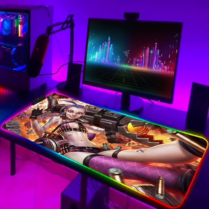 Jinx RGB-Lighting Mousepads