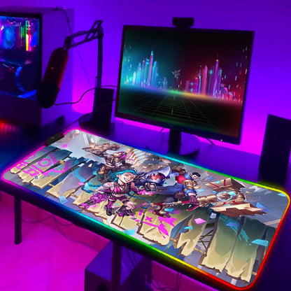 Jinx RGB-Lighting Mousepads