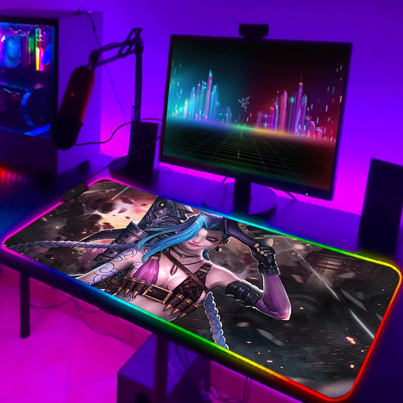 Jinx RGB-Lighting Mousepads