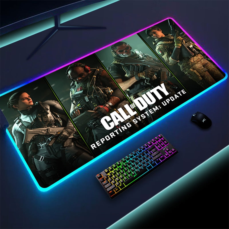 Call of Duty RGB-Lighting Mousepads - 15 Designs