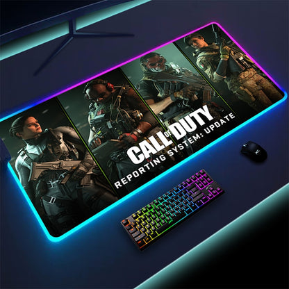 Call of Duty RGB-Lighting Mousepads - 15 Designs