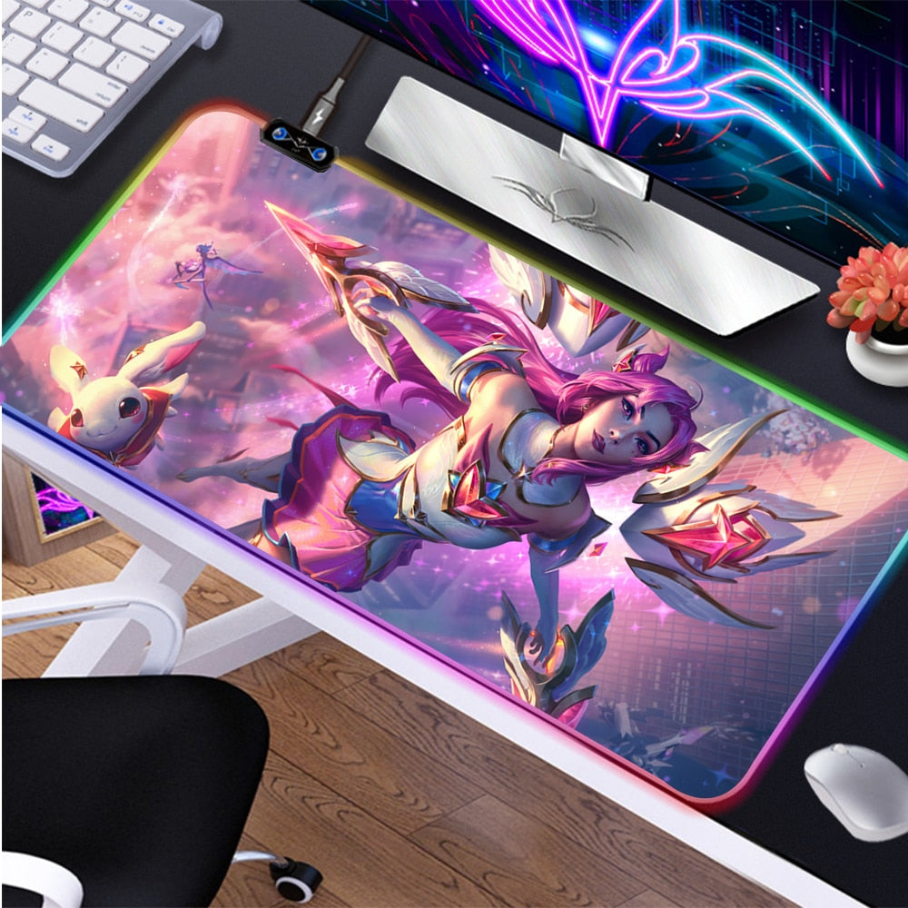 Star Guardian RGB-Lighting Mousepads