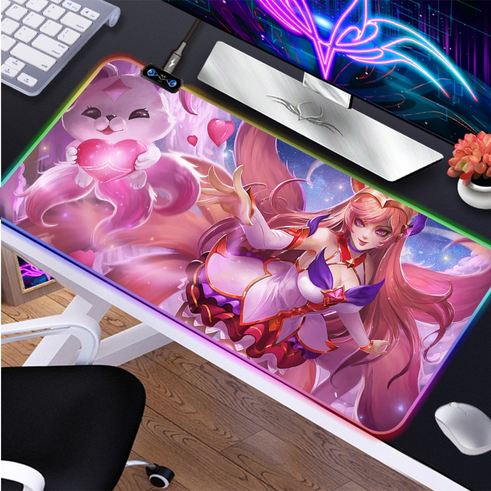 Star Guardian RGB-Lighting Mousepads