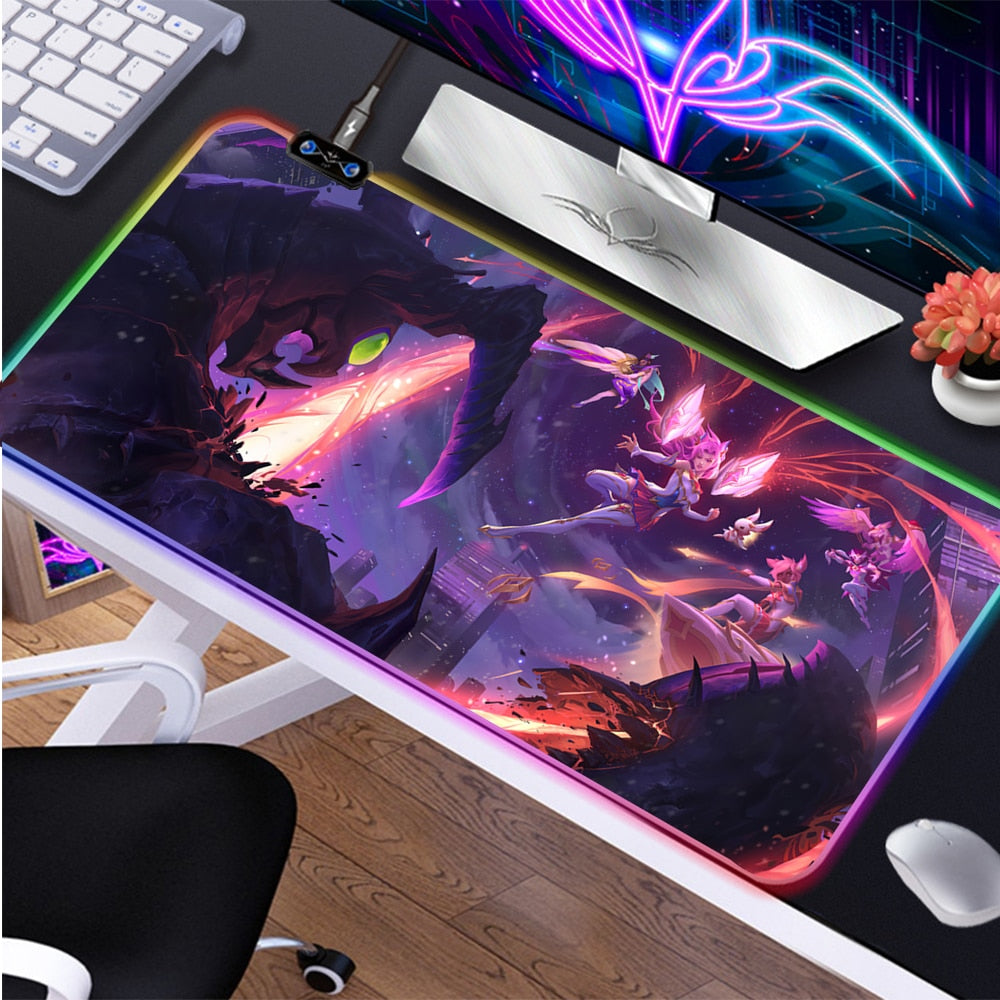 Star Guardian RGB-Lighting Mousepads