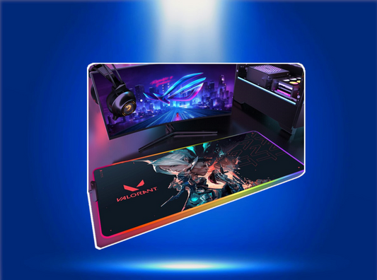 Valorant RGB Lighting Gaming Mouse Pads - 20 Variants